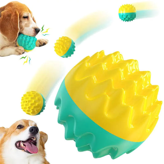 Squeaky Dog Balls for Dogs Dog Toys for Aggressive Chewers Small and Medium Breed for Relieving Anxiety Durable Anti-Stress Dog Ball Outdoor Dog Toys Water Toy for Dogs
