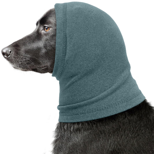 BRKURLEG Quiet Ears for Dog Dog Ear Muffs for Noise Protection Winter Dog Ear Wrap Cover Dog Calming Hoodie Cats and Dogs Grooming Bathing Calming Drying Ear Muffs LightBlue M